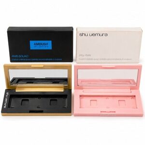 Shu Uemura AMBUSH AMB Squad + Play Date Custom Palette Quad Empty Cases Box